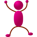 download Stickman 11 clipart image with 135 hue color