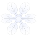 download Snowflake1 clipart image with 45 hue color