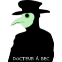download Plague Doctor clipart image with 90 hue color