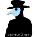 download Plague Doctor clipart image with 180 hue color