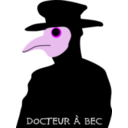 download Plague Doctor clipart image with 270 hue color