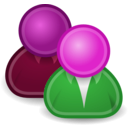download Tango System Users clipart image with 270 hue color