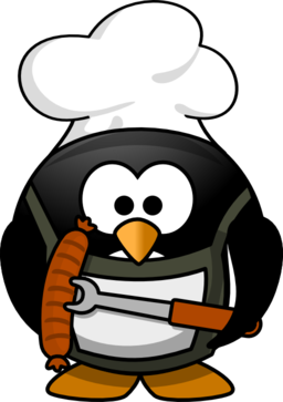 Grilling Penguin