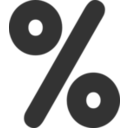 download Ftpercent clipart image with 0 hue color