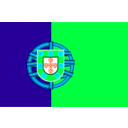 download Flag Of Portugal clipart image with 135 hue color