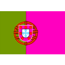 download Flag Of Portugal clipart image with 315 hue color