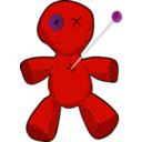 download Voodoo Doll clipart image with 315 hue color