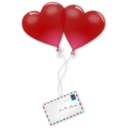 download Valentines Day Love Is In The Air clipart image with 0 hue color