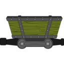 download Mine Mining Car clipart image with 45 hue color