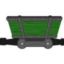 download Mine Mining Car clipart image with 90 hue color