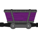 download Mine Mining Car clipart image with 270 hue color