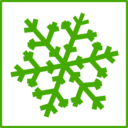 download Eco Green Snow Icon clipart image with 0 hue color