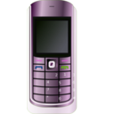 download Cell Phone clipart image with 90 hue color
