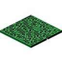 download Maze 2 clipart image with 135 hue color