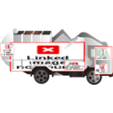 download Garbage Truck clipart image with 0 hue color