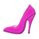 download Golden Shoe clipart image with 270 hue color