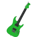 download Guitar clipart image with 90 hue color