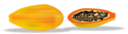 Papaya Sliced