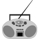 download Radio clipart image with 0 hue color