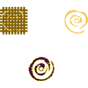 download Spiral Fire clipart image with 45 hue color