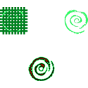 download Spiral Fire clipart image with 135 hue color