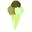download Vanilla Ice Cream clipart image with 45 hue color