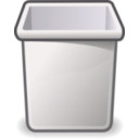 download White Trash clipart image with 180 hue color