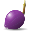 download Onion clipart image with 270 hue color
