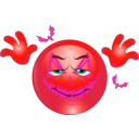 download Zombie Smiley Emoticon clipart image with 315 hue color