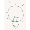 download Bulb Idea clipart image with 270 hue color