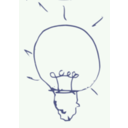 download Bulb Idea clipart image with 0 hue color