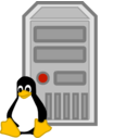 download Server Linux clipart image with 0 hue color