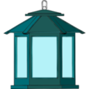 download Lantern clipart image with 135 hue color