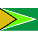 download Flag Of Guyana clipart image with 45 hue color