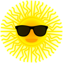 Sun With Sunglasses