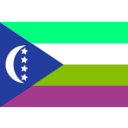 download Flag Of Comoros clipart image with 90 hue color