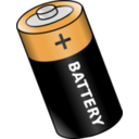 download Battery clipart image with 0 hue color
