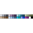 download Gnome Color Palette clipart image with 180 hue color