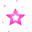 download Star Icon clipart image with 270 hue color