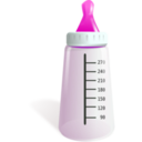 download Biberon Baby Bottle clipart image with 270 hue color