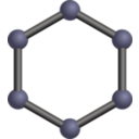 download Benzene Ring clipart image with 0 hue color