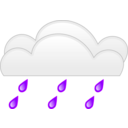 download Overcloud Rainfall clipart image with 90 hue color