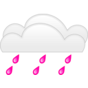 download Overcloud Rainfall clipart image with 135 hue color