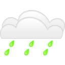 download Overcloud Rainfall clipart image with 270 hue color