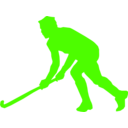 download Grass Hockey clipart image with 90 hue color