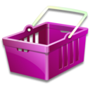 download Shopping Basket clipart image with 225 hue color