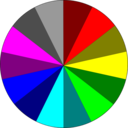 download Pie Chart clipart image with 0 hue color