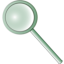 download Magnifying Glass Olivier 01 clipart image with 270 hue color