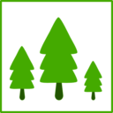 Eco Green Trees Icon