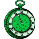 download Old Pocketwatch clipart image with 90 hue color